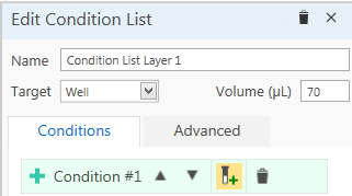 Edit Condition List
